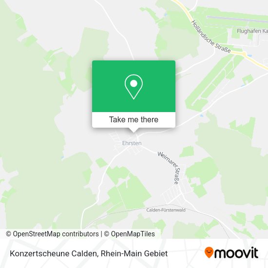 Карта Konzertscheune Calden