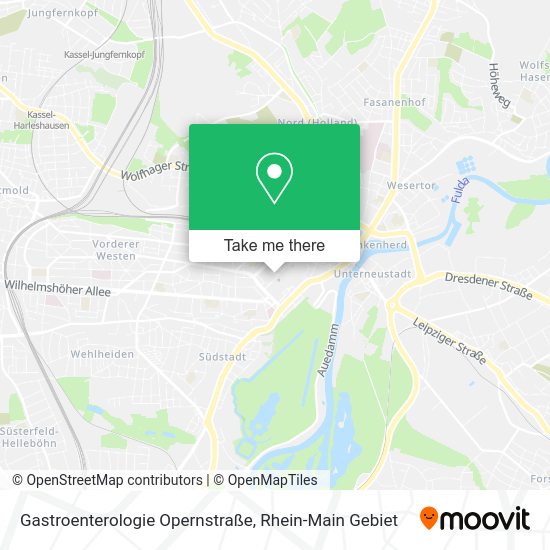 Карта Gastroenterologie Opernstraße