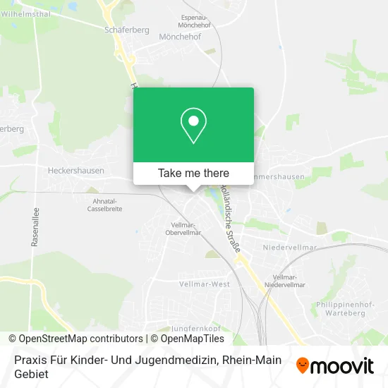 Карта Praxis Für Kinder- Und Jugendmedizin