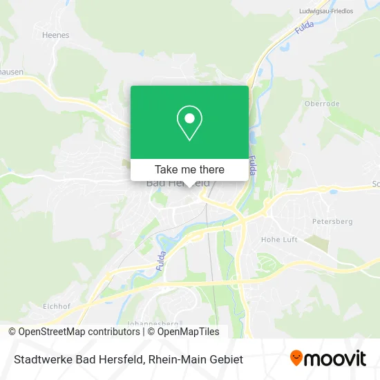 Карта Stadtwerke Bad Hersfeld