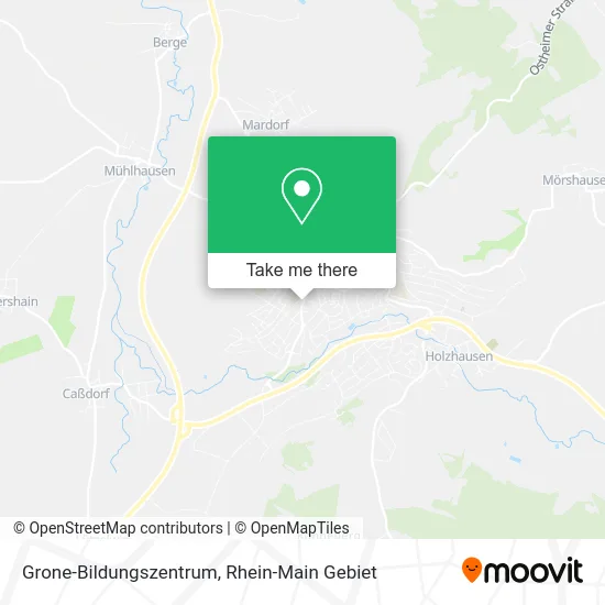 Карта Grone-Bildungszentrum