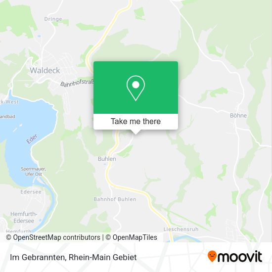 Карта Im Gebrannten