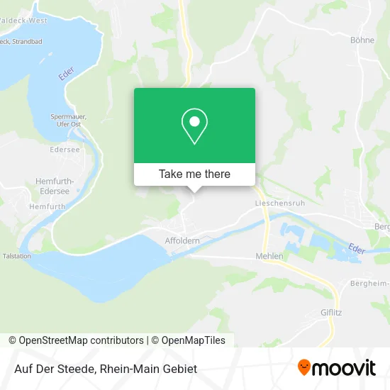 Auf Der Steede map