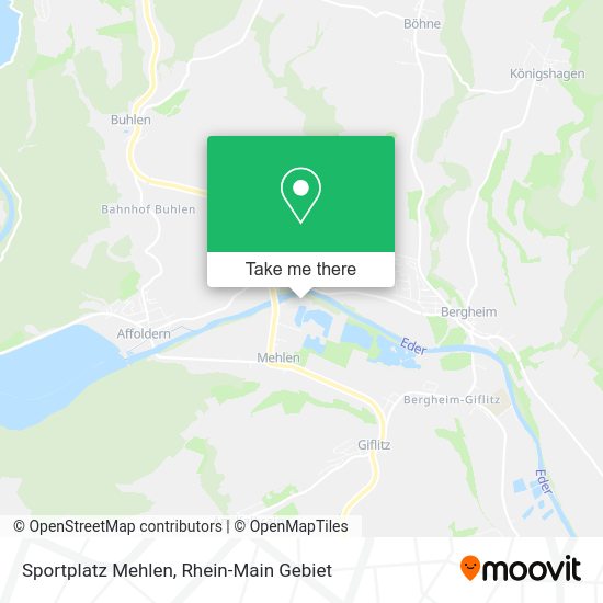 Карта Sportplatz Mehlen