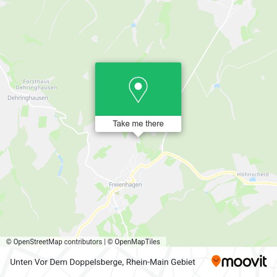 Карта Unten Vor Dem Doppelsberge