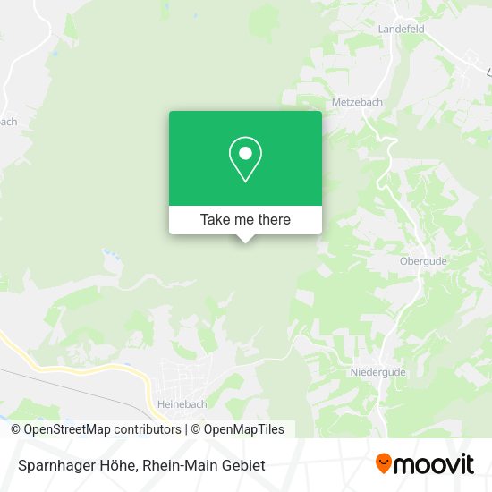 Карта Sparnhager Höhe