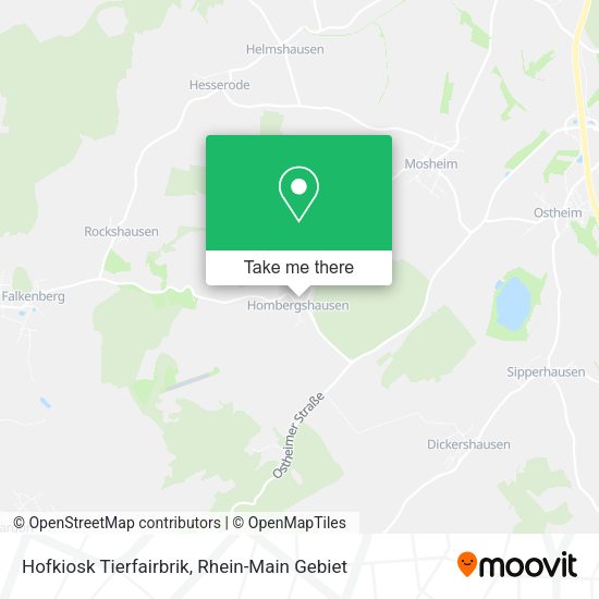 Карта Hofkiosk Tierfairbrik