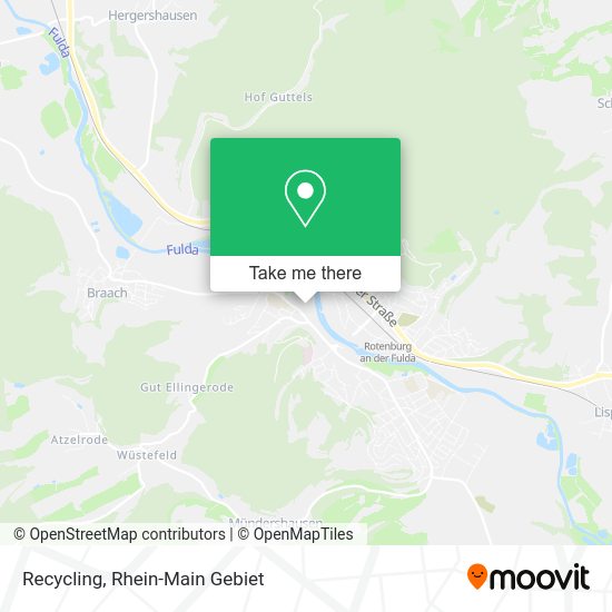Карта Recycling