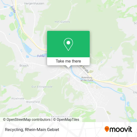 Карта Recycling