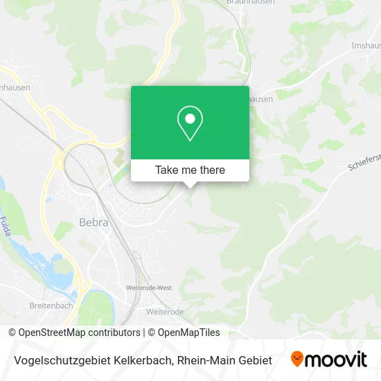 Карта Vogelschutzgebiet Kelkerbach