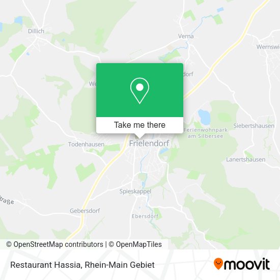 Карта Restaurant Hassia