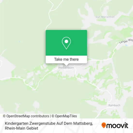 Карта Kindergarten Zwergenstube Auf Dem Mattsberg