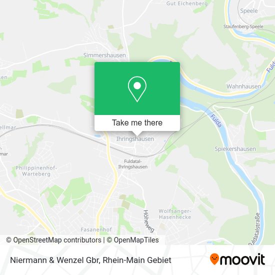 Карта Niermann & Wenzel Gbr