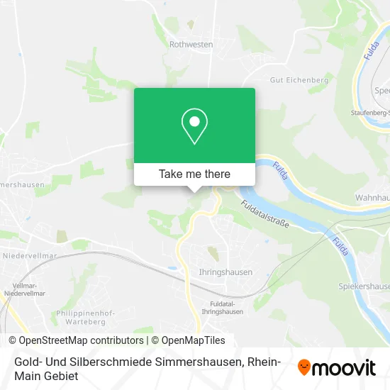 Карта Gold- Und Silberschmiede Simmershausen