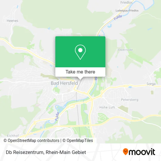 Карта Db Reisezentrum