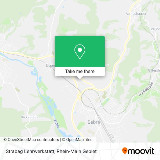Карта Strabag Lehrwerkstatt