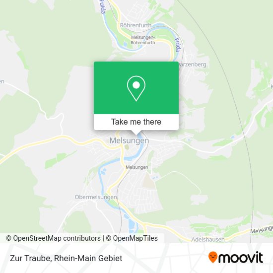 Карта Zur Traube