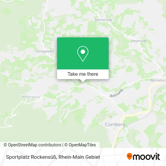 Sportplatz Rockensüß map