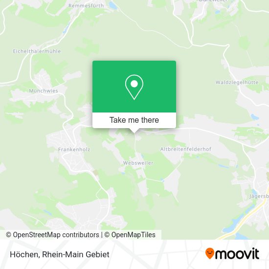 Карта Höchen