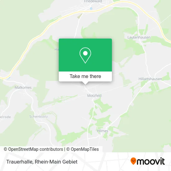 Карта Trauerhalle