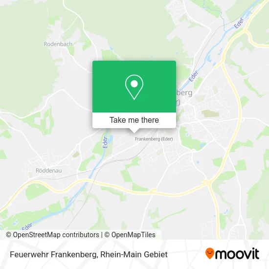 Карта Feuerwehr Frankenberg