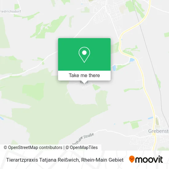 Карта Tierartzpraxis Tatjana Reißwich