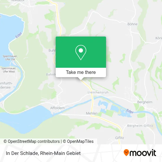 In Der Schlade map