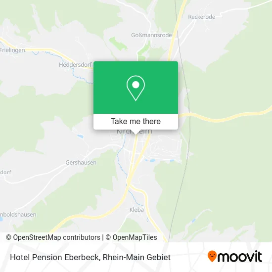 Карта Hotel Pension Eberbeck