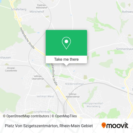 Карта Platz Von Szigetszentmárton