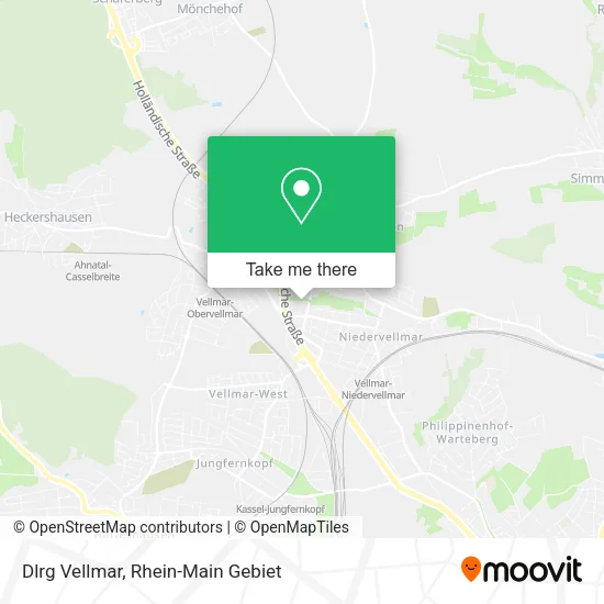 Карта Dlrg Vellmar