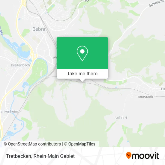 Карта Tretbecken