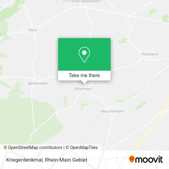 Карта Kriegerdenkmal