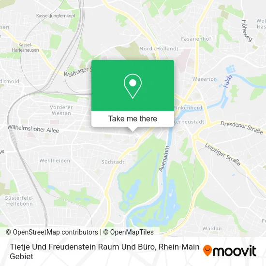 Карта Tietje Und Freudenstein Raum Und Büro