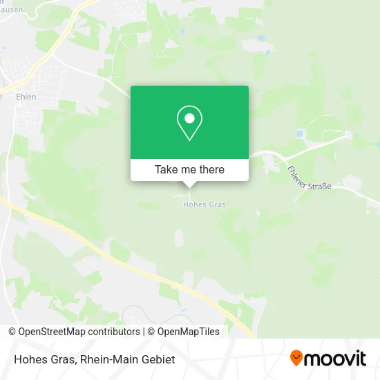 Карта Hohes Gras