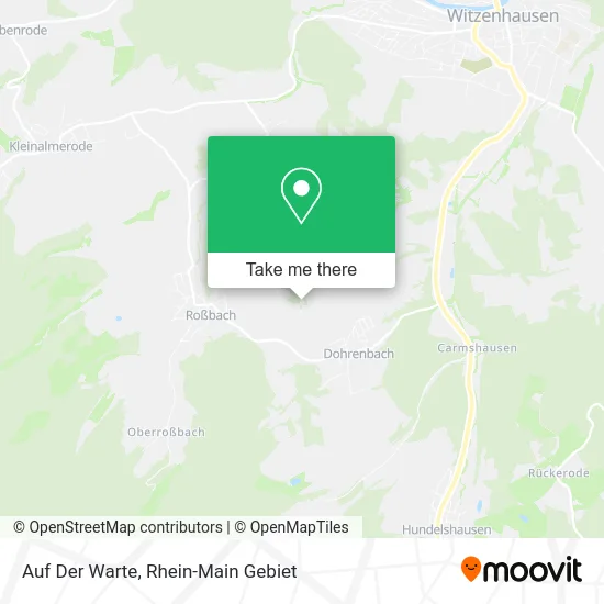 Карта Auf Der Warte