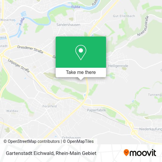 Карта Gartenstadt Eichwald