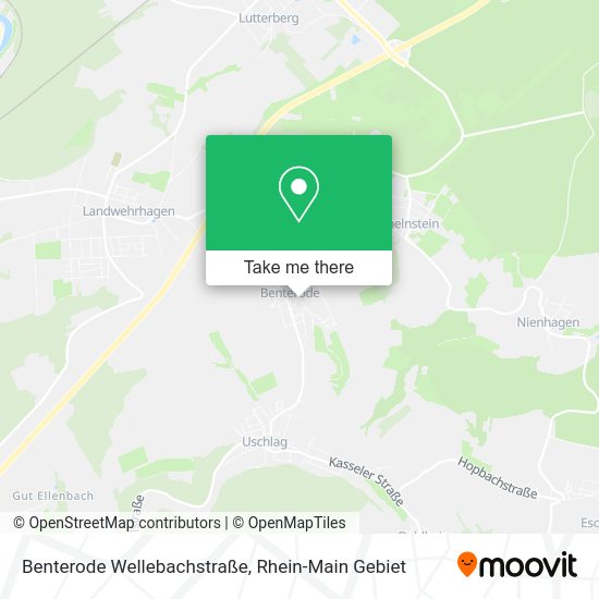 Карта Benterode Wellebachstraße