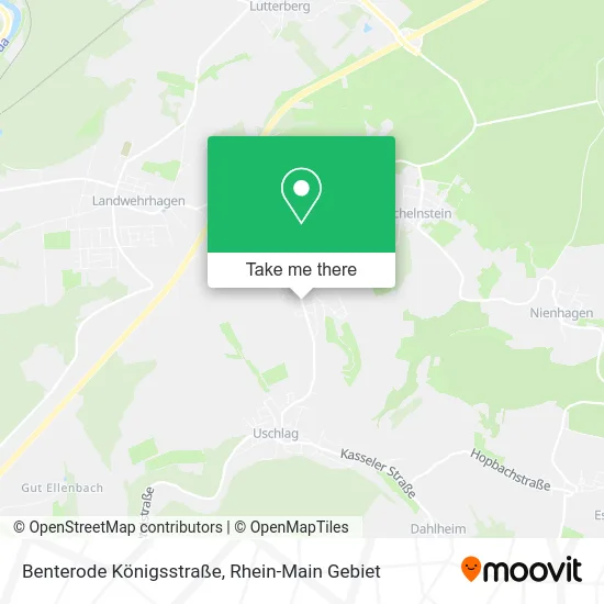 Карта Benterode Königsstraße
