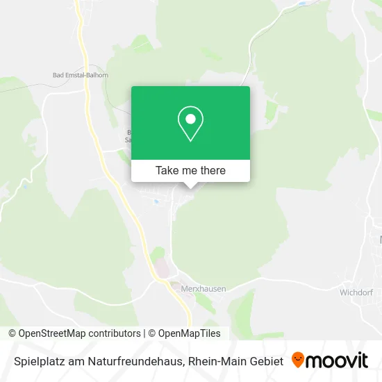 Карта Spielplatz am Naturfreundehaus