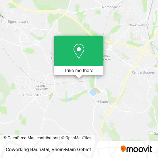 Карта Coworking Baunatal