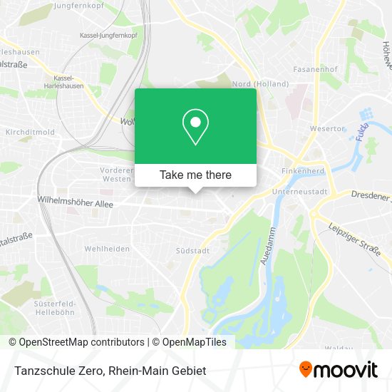 Карта Tanzschule Zero