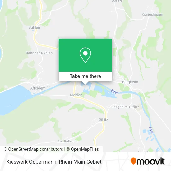 Карта Kieswerk Oppermann