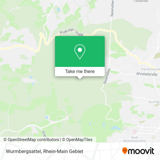 Карта Wurmbergsattel