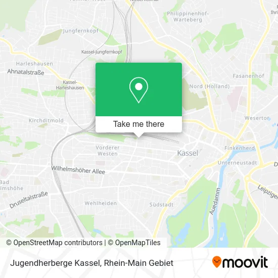Карта Jugendherberge Kassel