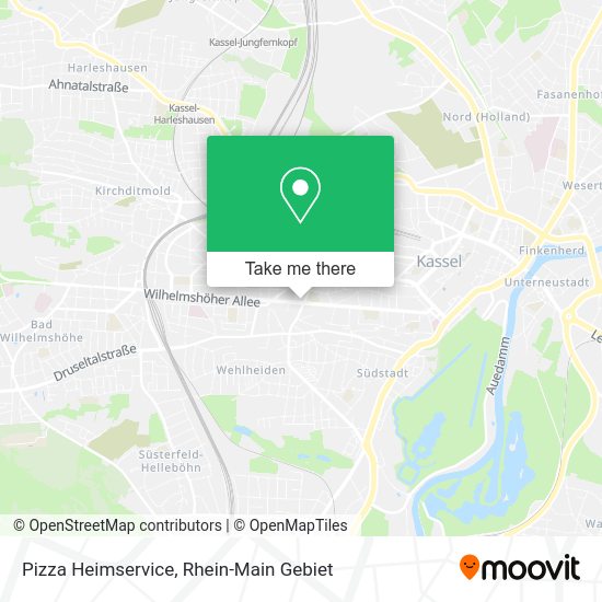 Карта Pizza Heimservice