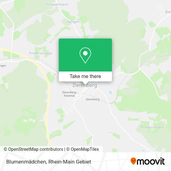 Карта Blumenmädchen