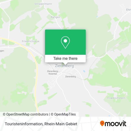 Карта Touristeninformation
