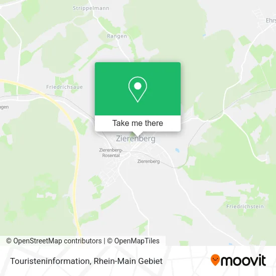 Карта Touristeninformation