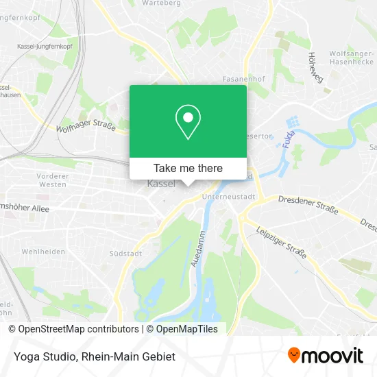 Карта Yoga Studio