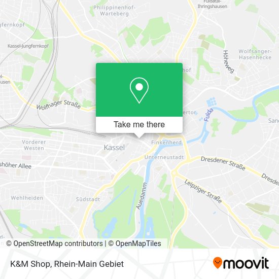 Карта K&M Shop